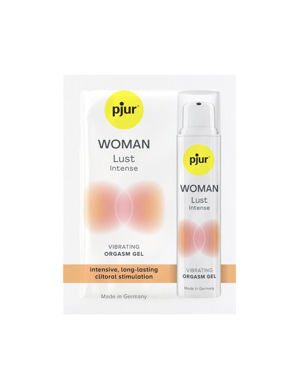 PJUR - WOMAN LUST GEL VIBRANTE INTENSO MONO DOSE PER ORGASMO 1