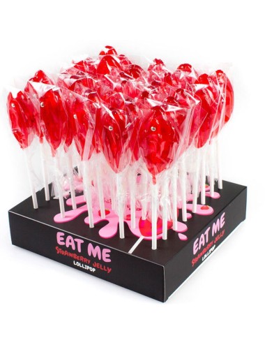 SECRETPLAY - ASSORTIMENTO ESPOSITIVO LECCA LECCA AL PENE CON ALCOOL 40 UNITÀ