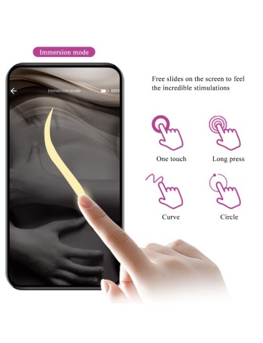 PRETTY LOVE - VIBRATORE CONTROLLATO DA APP LEVIATHAN VIOLA