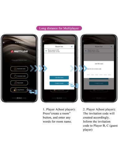 PRETTY LOVE - VIBRATORE CONTROLLATO DA APP LEVIATHAN VIOLA