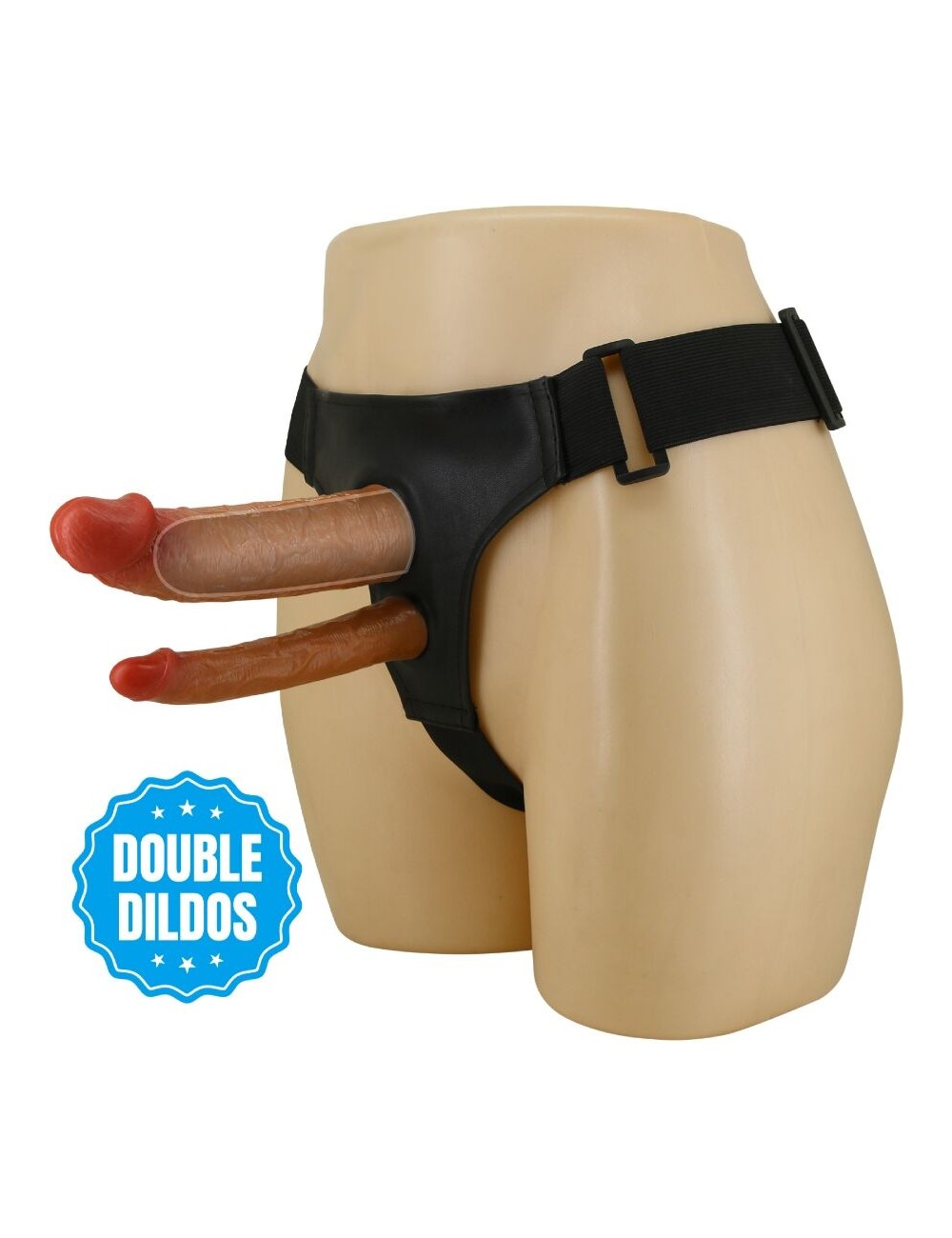 PRETTY LOVE - SLIP KEAVEN HARNESS UNIVERSALE E COMODO DOPPIO DILDO