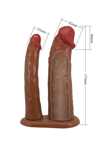 PRETTY LOVE - SLIP KEAVEN HARNESS UNIVERSALE E COMODO DOPPIO DILDO