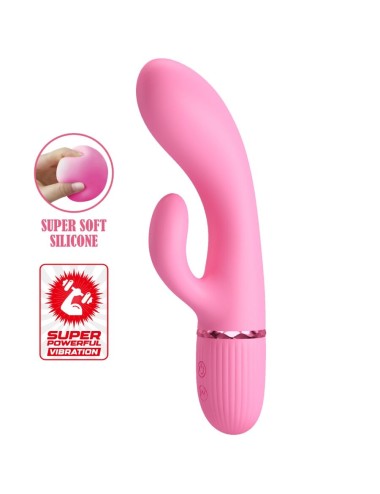 PRETTY LOVE - VIBRATORE CONIGLIO MARSKI E PUNTO G ROSA