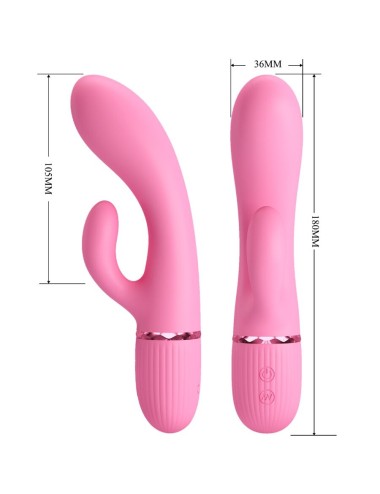 PRETTY LOVE - VIBRATORE CONIGLIO MARSKI E PUNTO G ROSA