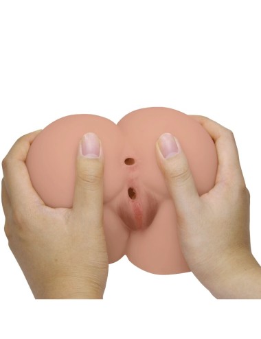 CRAZY BULL - BERNACE ASS VIBRATORE CON VAGINA REALISTICA E ANO CARNE TELECOMANDO