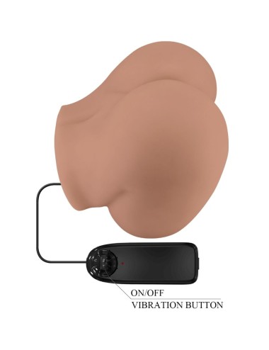 CRAZY BULL - BERNACE ASS VIBRATORE CON VAGINA REALISTICA E ANO CARNE TELECOMANDO