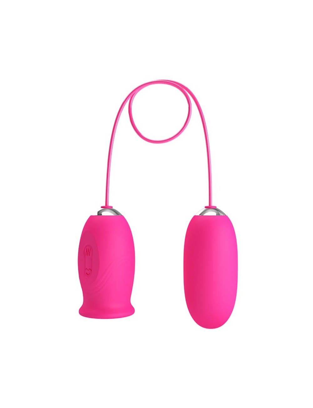 PRETTY LOVE - Ovulo vibrante a forma di margherita + lingua stimolante per il clitoride ROSA PRETTY LOVE - Ovulo vibrante a forma di margherita + lingua stimolante per il clitoride ROSA