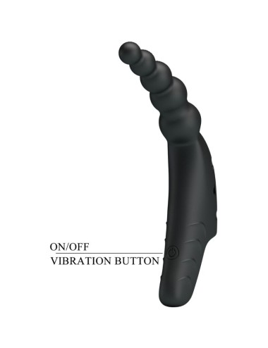 PRETTY LOVE - VIBRATORE DA DITA JORDIN 10 VIBRAZIONI NERO