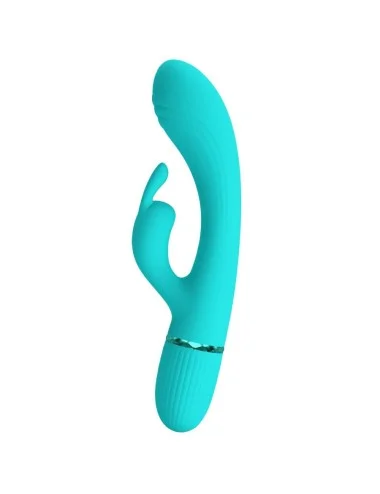PRETTY LOVE - SCOCCO VIBRATORE CONIGLIO TURCHESE