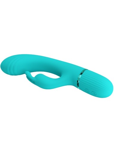 PRETTY LOVE - SCOCCO VIBRATORE CONIGLIO TURCHESE