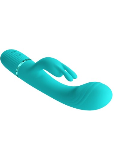 PRETTY LOVE - SCOCCO VIBRATORE CONIGLIO TURCHESE