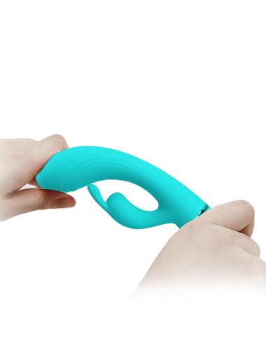 PRETTY LOVE - SCOCCO VIBRATORE CONIGLIO TURCHESE