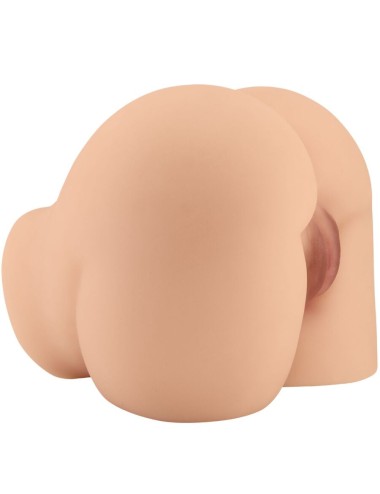 CRAZY BULL - VIBRATORE POSTERIORE ROLONDA CON VAGINA E ANO NATURALI REALISTICI