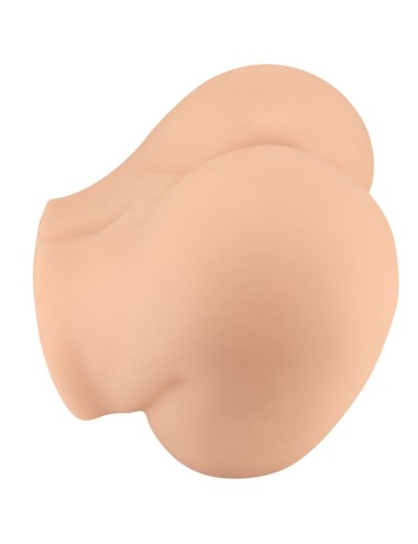 CRAZY BULL - VIBRATORE POSTERIORE ROLONDA CON VAGINA E ANO NATURALI REALISTICI