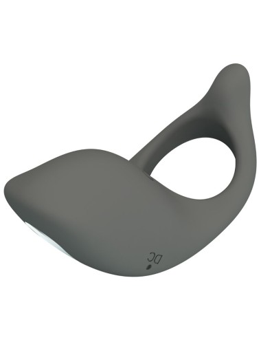 PRETTY LOVE - GEMMA ANELLO VIBRATORE CON MEMORY GRIGIO