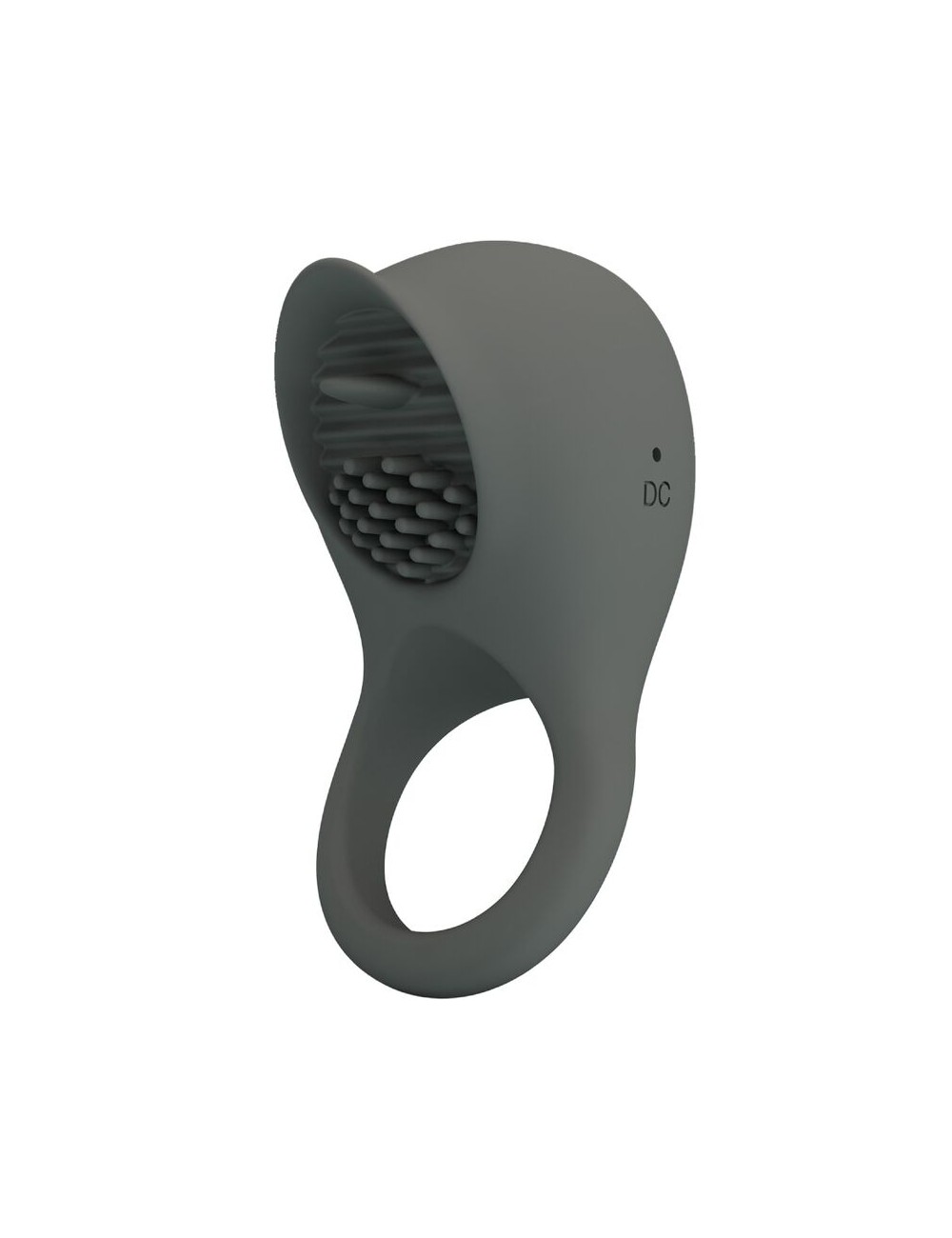 PRETTY LOVE - NIMBUS ANELLO VIBRATORE CON LINGUA GRIGIA