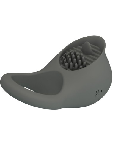 PRETTY LOVE - NIMBUS ANELLO VIBRATORE CON LINGUA GRIGIA