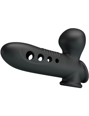 PRETTY LOVE - MANICOTTO PER PENE CRANE CON AIRBAG NERO