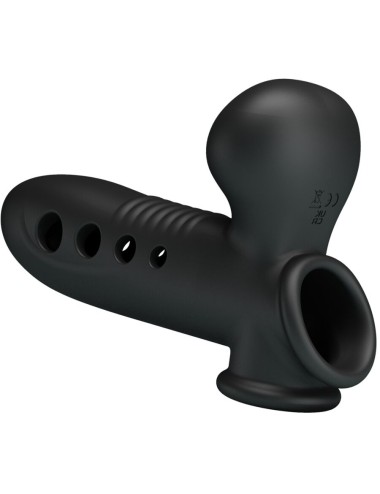 PRETTY LOVE - MANICOTTO PER PENE CRANE CON AIRBAG NERO