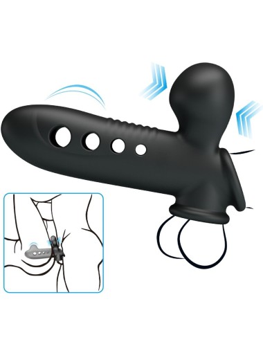 PRETTY LOVE - MANICOTTO PER PENE CRANE CON AIRBAG NERO
