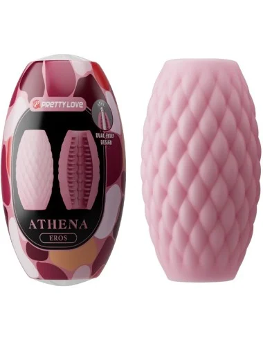 PRETTY LOVE - ATHENA EROS SILICONE MASTURBATORE MASCHILE ROSA