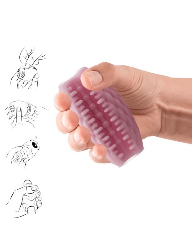 PRETTY LOVE - ATHENA EROS SILICONE MASTURBATORE MASCHILE ROSA