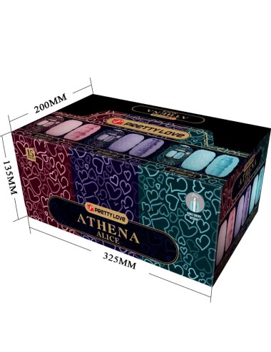 PRETTY LOVE - ATHENA ALICE PACK 15 VARI MASTURBATORI MASCHILI