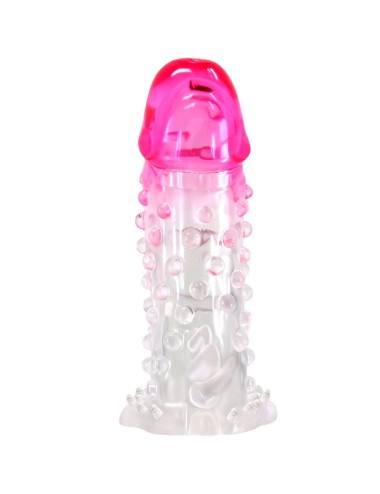PRETTY LOVE - GUAINA DI ALLARGAMENTO REALISTICA WILFORD CON PENE RILIEVO ROSA