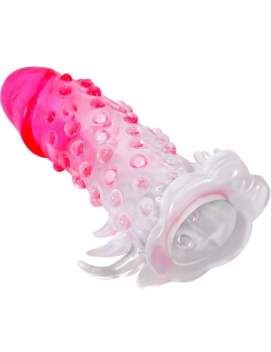 PRETTY LOVE - GUAINA DI ALLARGAMENTO REALISTICA WILFORD CON PENE RILIEVO ROSA