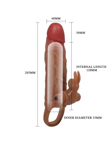 PRETTY LOVE - GUAINA PER PENE OSMAR + STIMOLATORE VIBRANTE PER CLITORIDE