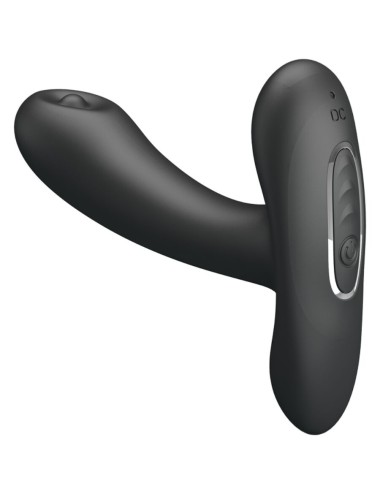 PRETTY LOVE - REMINGTON MASSAGGIATORE VIBRANTE ANALE E VAGINALE NERO