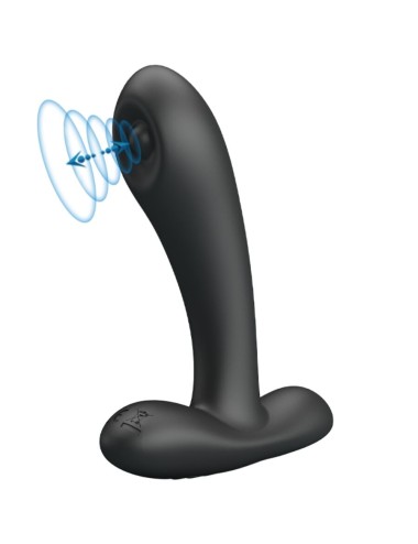 PRETTY LOVE - REMINGTON MASSAGGIATORE VIBRANTE ANALE E VAGINALE NERO