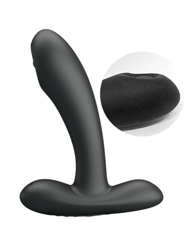 PRETTY LOVE - REMINGTON MASSAGGIATORE VIBRANTE ANALE E VAGINALE NERO