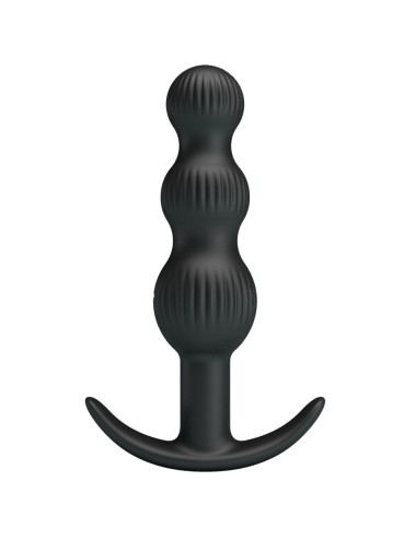 PRETTY LOVE - SIDNEY VIBRATORE ANALE 10 VIBRAZIONI NERO