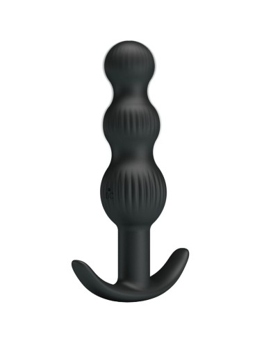 PRETTY LOVE - SIDNEY VIBRATORE ANALE 10 VIBRAZIONI NERO