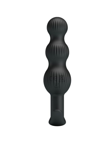 PRETTY LOVE - SIDNEY VIBRATORE ANALE 10 VIBRAZIONI NERO