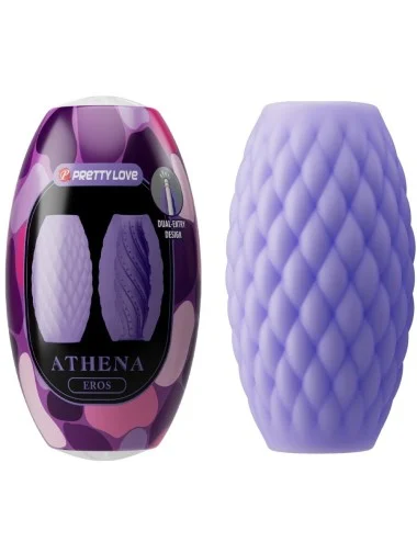 PRETTY LOVE - ATHENA EROS SILICONE MASTURBATORE MASCHILE VIOLA