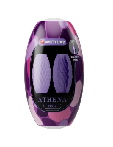 PRETTY LOVE - ATHENA EROS SILICONE MASTURBATORE MASCHILE VIOLA