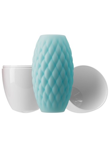PRETTY LOVE - ATHENA EROS SILICONE MASTURBATORE MASCHILE AZZURRO CIELO
