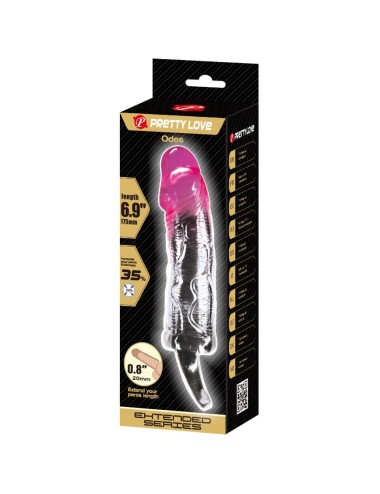 PRETTY LOVE - ODES REALISTICO 2 CM GUAINA DI ALLARGAMENTO PER PENE ROSA
