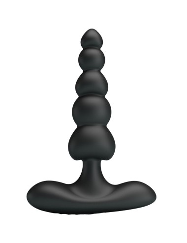 PRETTY LOVE - SIDNEY VIBRATORE ANALE 10 VIBRAZIONI NERO