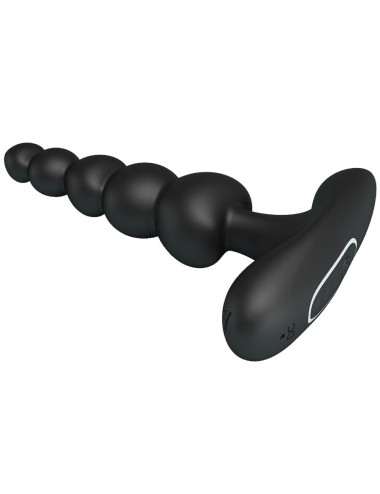 PRETTY LOVE - SIDNEY VIBRATORE ANALE 10 VIBRAZIONI NERO
