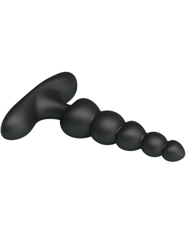 PRETTY LOVE - SIDNEY VIBRATORE ANALE 10 VIBRAZIONI NERO