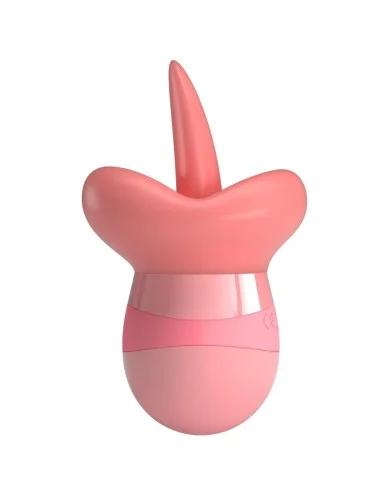 PRETTY LOVE - STIMOLATORE PER CLITORIDE LINGUA KYLEE 10 VIBRAZIONI ROSA NUDO