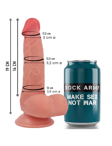 ROCKARMY - SILICONE LIQUIDO VOLPE 19 CM -O- 3