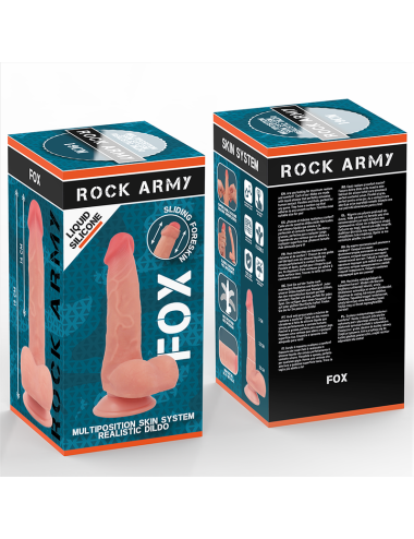 ROCKARMY - SILICONE LIQUIDO VOLPE 19 CM -O- 3,2 CM