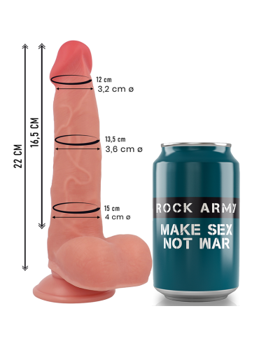 ROCKARMY - SILICONE LIQUIDO RANGER 22 CM -O- 3.6 CM