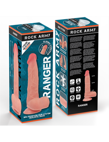 ROCKARMY - SILICONE LIQUIDO RANGER 22 CM -O- 3.6 CM