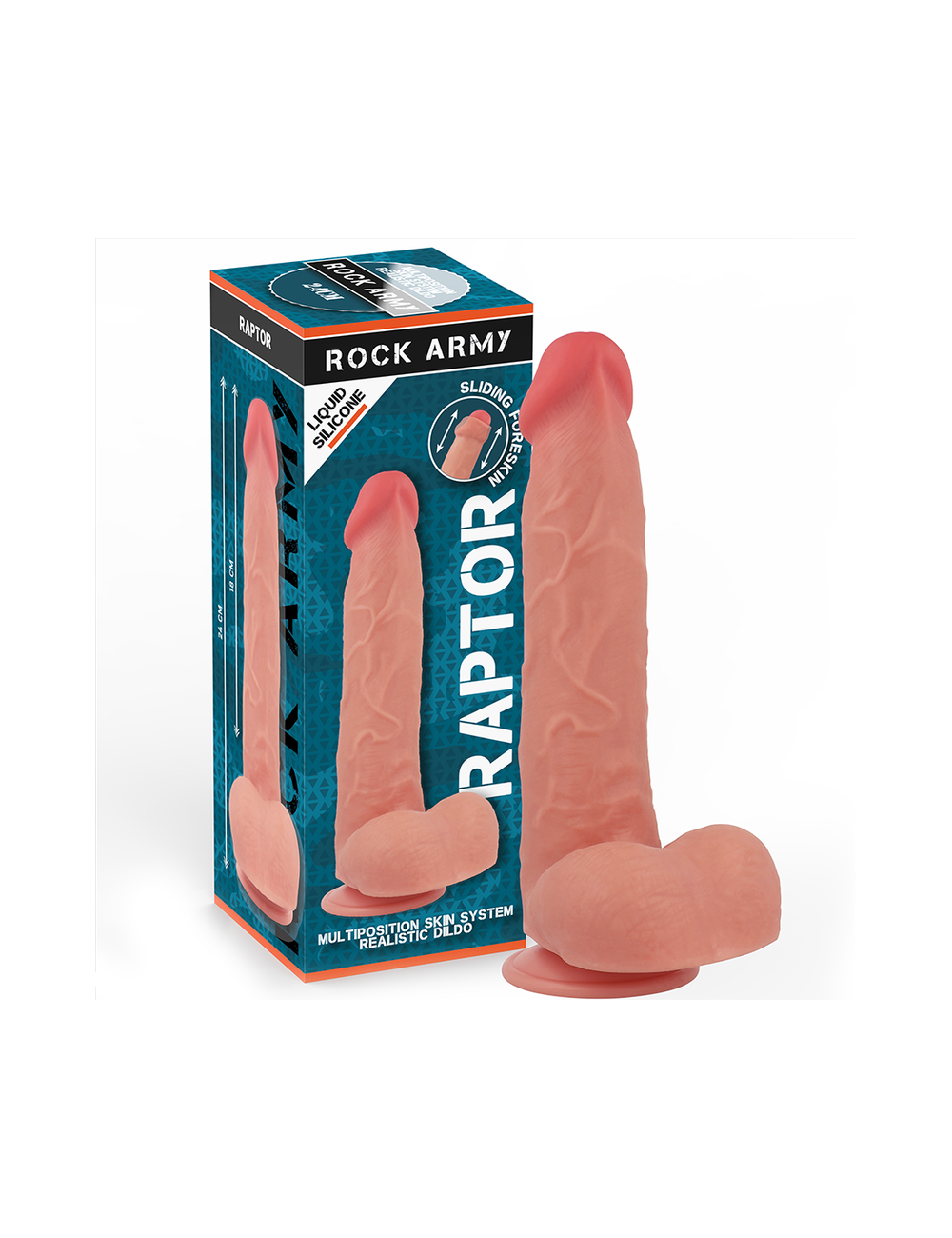 ROCKARMY - SILICONE LIQUIDO RAPTOR 24 CM -O- 4