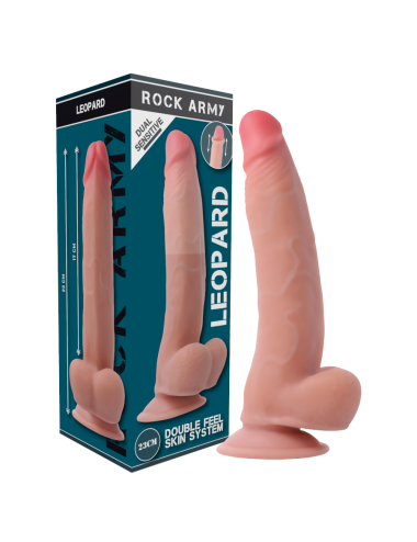 ROCKARMY - LEOPARDO ROCKARMY A DOPPIA DENSIT 23 CM -O- 4.77 CM